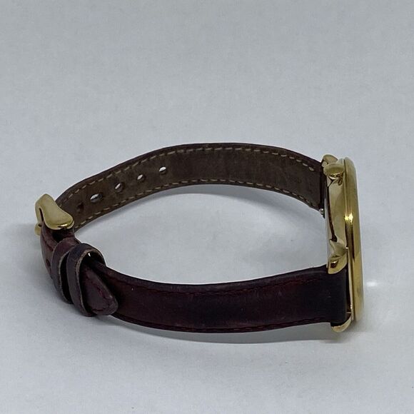 Fossil AM3856 Men's Brown Leather Analog Dial Quartz Genuine Wrist Watch CM484 - Picture 12 of 12